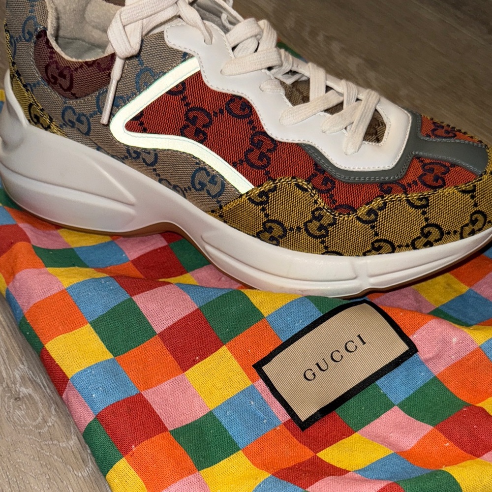 Gucci Rhyton ‘GG Multi Color’ sneakers